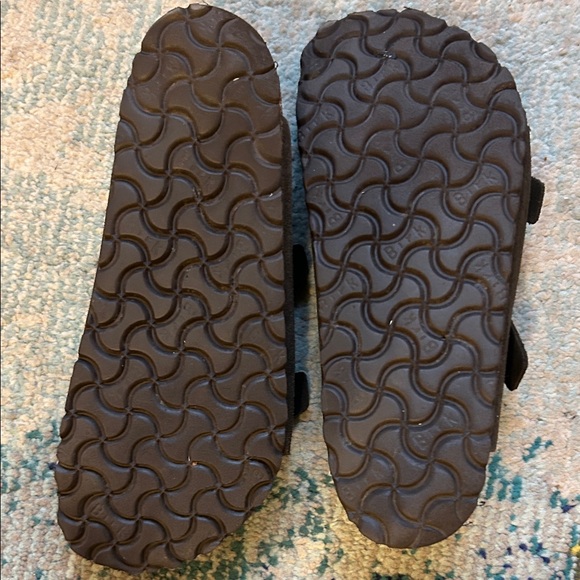 Birkenstock Brown Suede Sandals - Picture 3 of 4